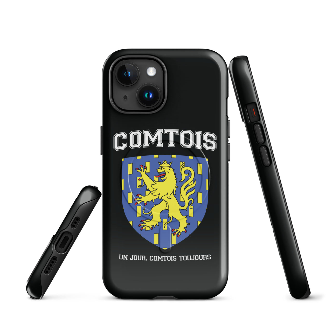 Coque iPhone Comtois matte - comtois un jour, comtois toujours
