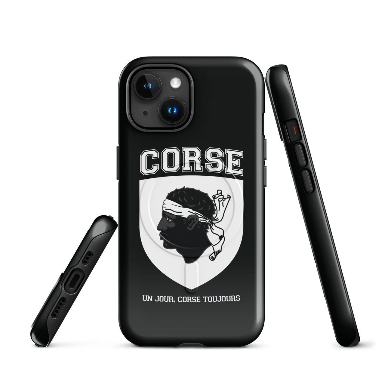 Coque iPhone Corse glossy - Style et sécurité