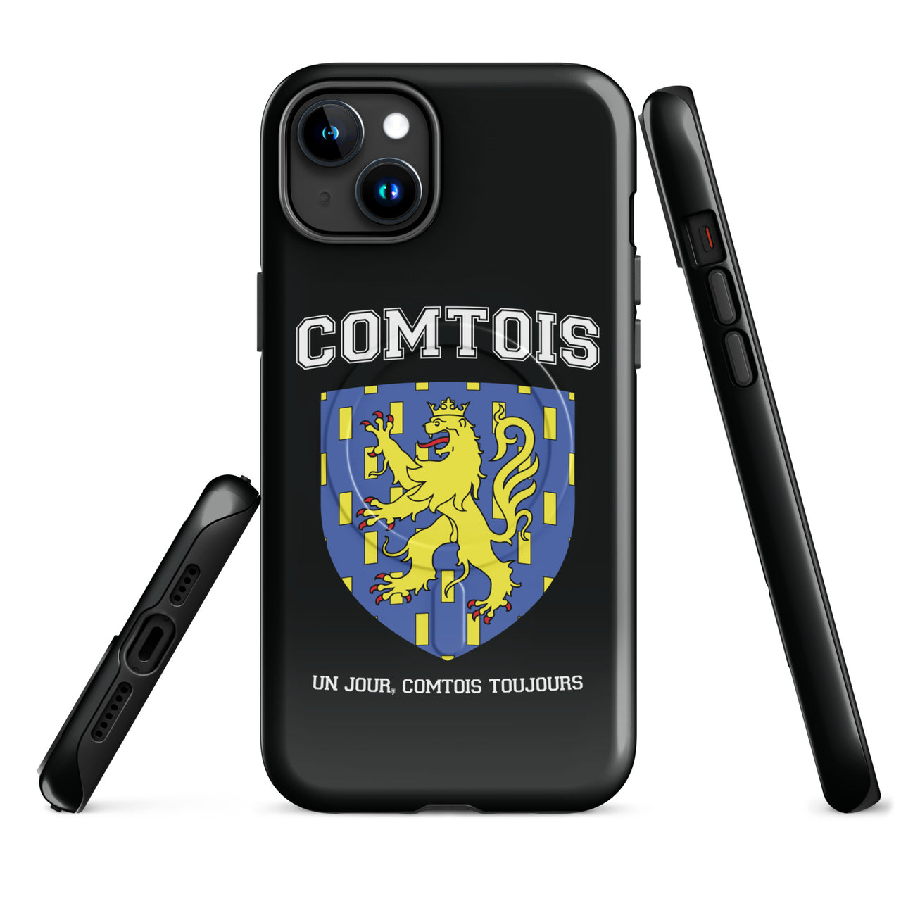 Coque iPhone Comtois matte - comtois un jour, comtois toujours
