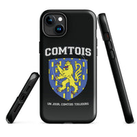Thumbnail for Coque iPhone Comtois matte - comtois un jour, comtois toujours