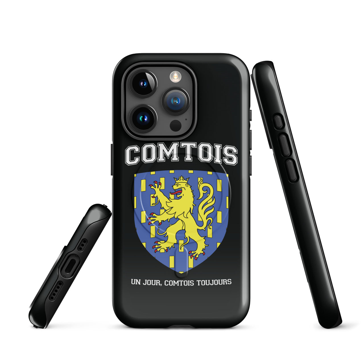 Coque iPhone Comtois matte - comtois un jour, comtois toujours