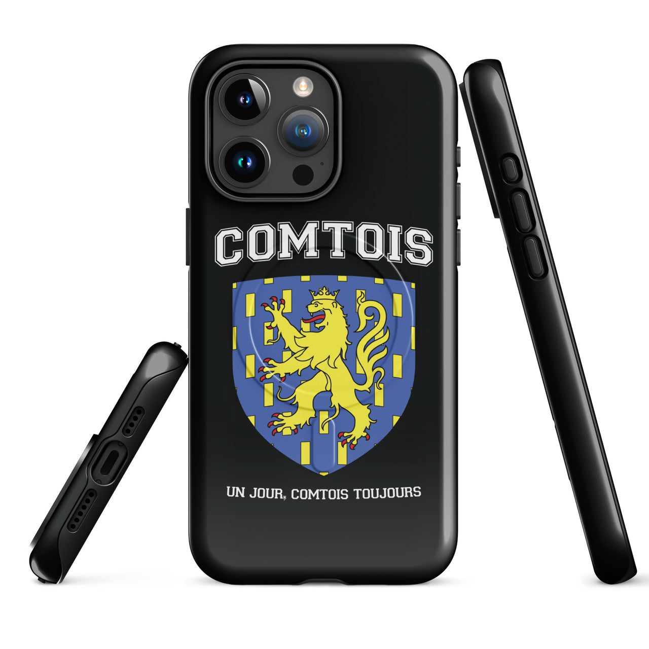 Coque iPhone Comtois matte - comtois un jour, comtois toujours