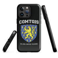Thumbnail for Coque iPhone Comtois matte - comtois un jour, comtois toujours