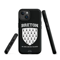 Thumbnail for Coque iPhone Bretagne glossy - design robuste et humoristique