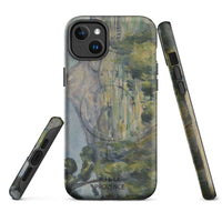 Thumbnail for Coque iPhone Provence matte - Montagne Sainte-Victoire design arrière