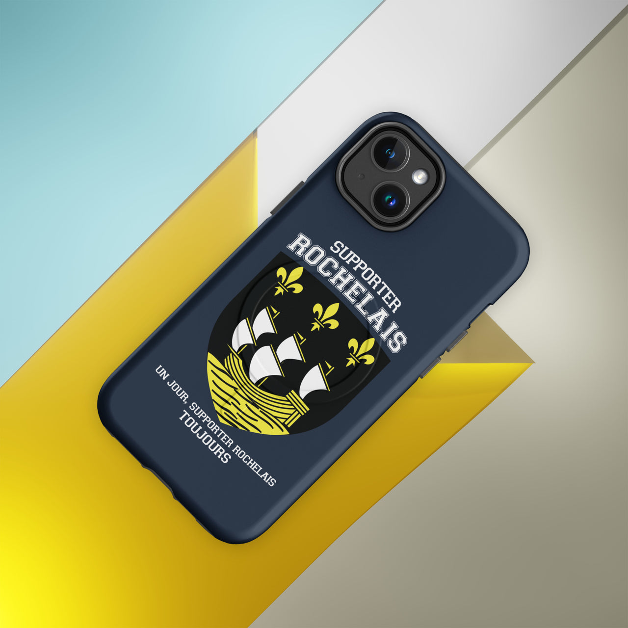 Coque La Rochelle glossy - Supporter Rochelais un jour