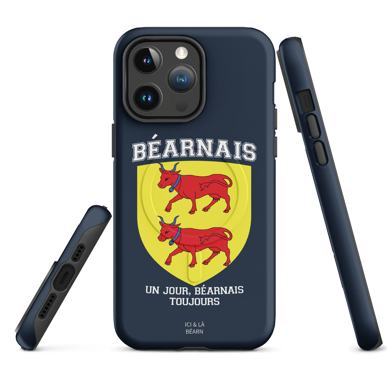 Coque iPhone Béarn matte - protection robuste et style