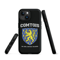 Thumbnail for Coque iPhone Comtois glossy - comtois un jour, comtois toujours