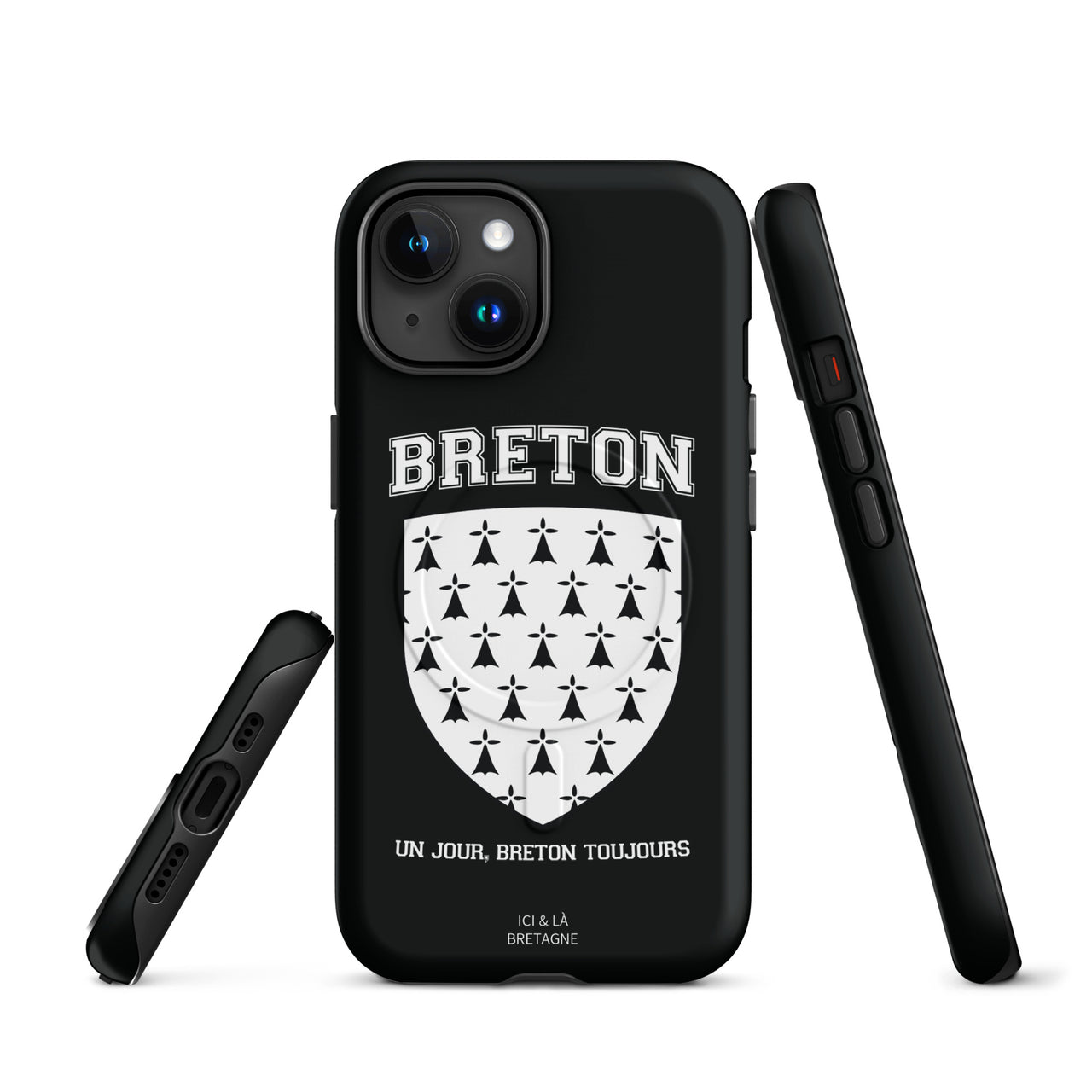 Coque iPhone Bretagne matte - pour les amoureux de la Bretagne