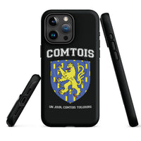 Thumbnail for Coque iPhone Comtois glossy - comtois un jour, comtois toujours