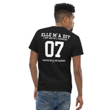 T-shirt classique homme C'est moi ou l'Ardèche imprimé dos