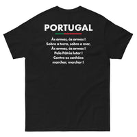 Thumbnail for T-shirt Portugal bordeaux - Hymne A Portuguesa