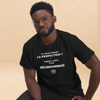 Thumbnail for T-shirt Réunionnais chocolat noir - Frôler la perfection