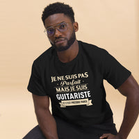 Thumbnail for T-shirt guitariste blanc - Pas parfait mais avec fierté