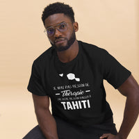 Thumbnail for T-shirt Tahiti noir - Souvenir humoristique