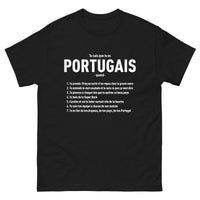 Thumbnail for Tu sais que tu es Portugais quand - T-shirt cadeau humour