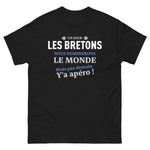 T-shirt cadeau humour apéro et Les Bretons