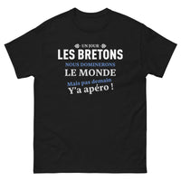Thumbnail for T-shirt Bretagne bordeaux - Humour apéro et fierté locale
