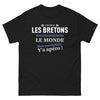 T-shirt Bretagne bordeaux - Humour apéro et fierté locale