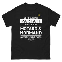 Thumbnail for T-shirt Normand bordeaux - Je ne suis pas parfait mais presque