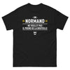 T-shirt Normand bordeaux - Un homme qui prend de la bouteille