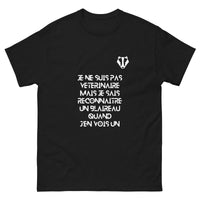 Thumbnail for T-shirt humour bordeaux - Je ne suis pas vétérinaire