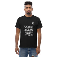 Thumbnail for T-shirt humour noir - Je ne suis pas vétérinaire