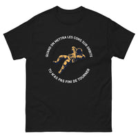 Thumbnail for T-shirt Les cons sur orbite bordeaux - texte humoristique