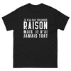 T-shirt humour gris sport - Je n'ai pas toujours raison