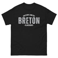 Thumbnail for T-shirt Bretagne bordeaux - texte design classique