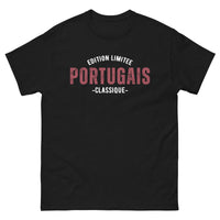 Thumbnail for T-shirt Portugal noir - Édition limitée avec fierté
