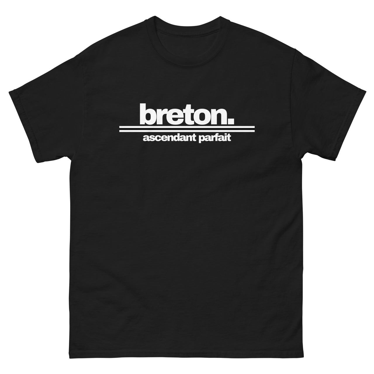 T-shirt Bretagne blanc - Ascendant parfait en coton classique