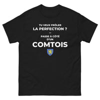 Thumbnail for T-shirt Franche-Comté bordeaux - Frôlez la perfection
