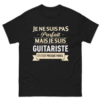 Thumbnail for T-shirt guitariste gris sport - Pas parfait mais avec fierté