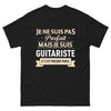 T-shirt guitariste gris sport - Pas parfait mais avec fierté
