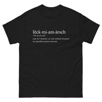 Thumbnail for T-shirt Alsace gris - Leck mi am arsch avec humour local