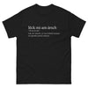 T-shirt Alsace gris - Leck mi am arsch avec humour local
