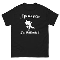 Thumbnail for T-shirt Aveyron bordeaux - J'peux pas j'ai Quilles de 8