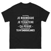 T-shirt classique homme noir - look structuré et tendance