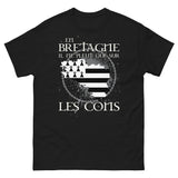 T-shirt Cadeau humour Breton : En Bretagne il ne pleut que sur les cons