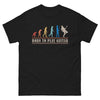 T-shirt cadeau guitariste bordeaux - Born to play guitar