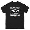 T-shirt Italie noir - Frôler la perfection