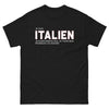 T-shirt Italie noir - Je n'argumente pas, j'explique !