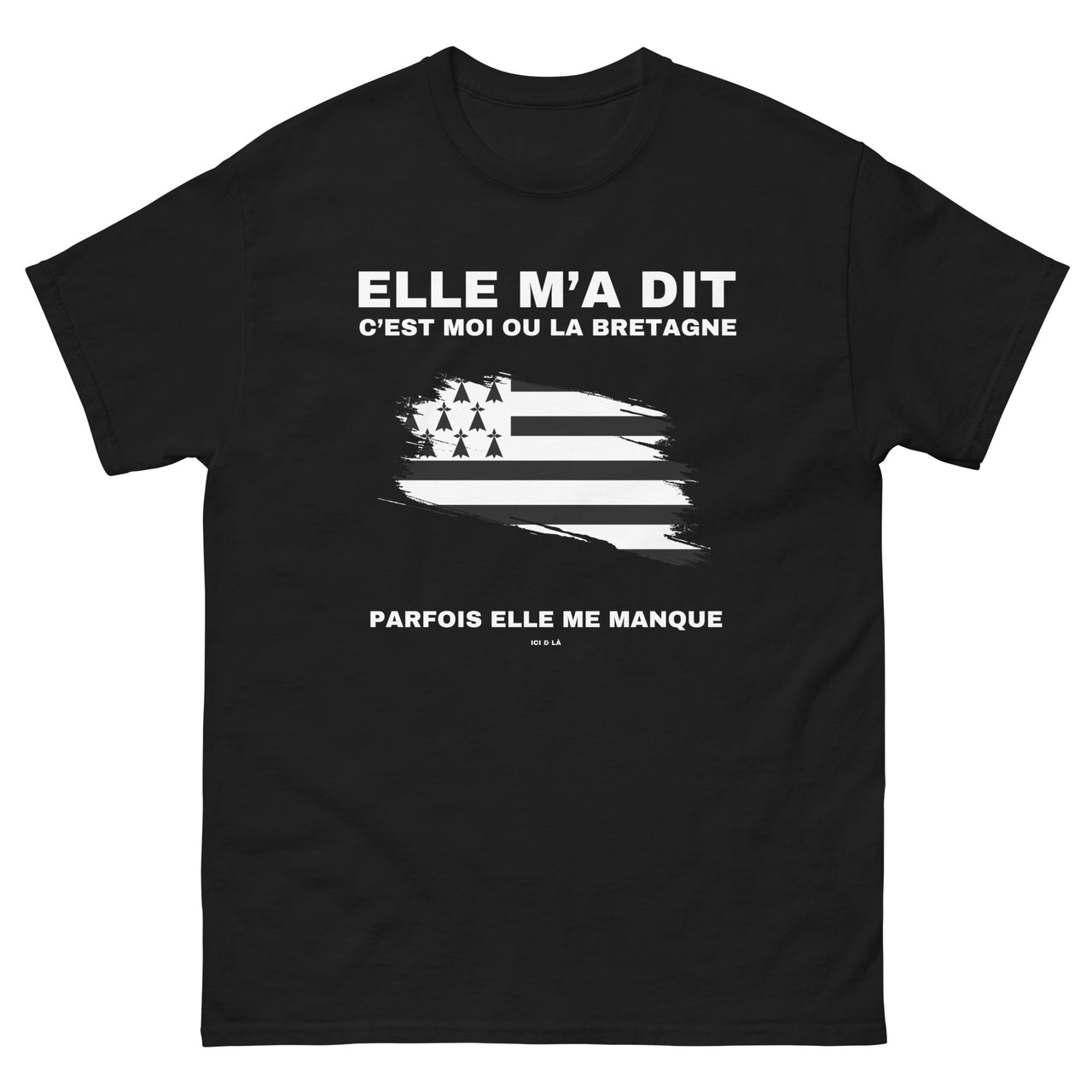 T-shirt Bretagne bordeaux - Moi ou la Bretagne