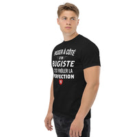 Thumbnail for T-shirt Bugey bleu marine - Frôler la perfection avec humour