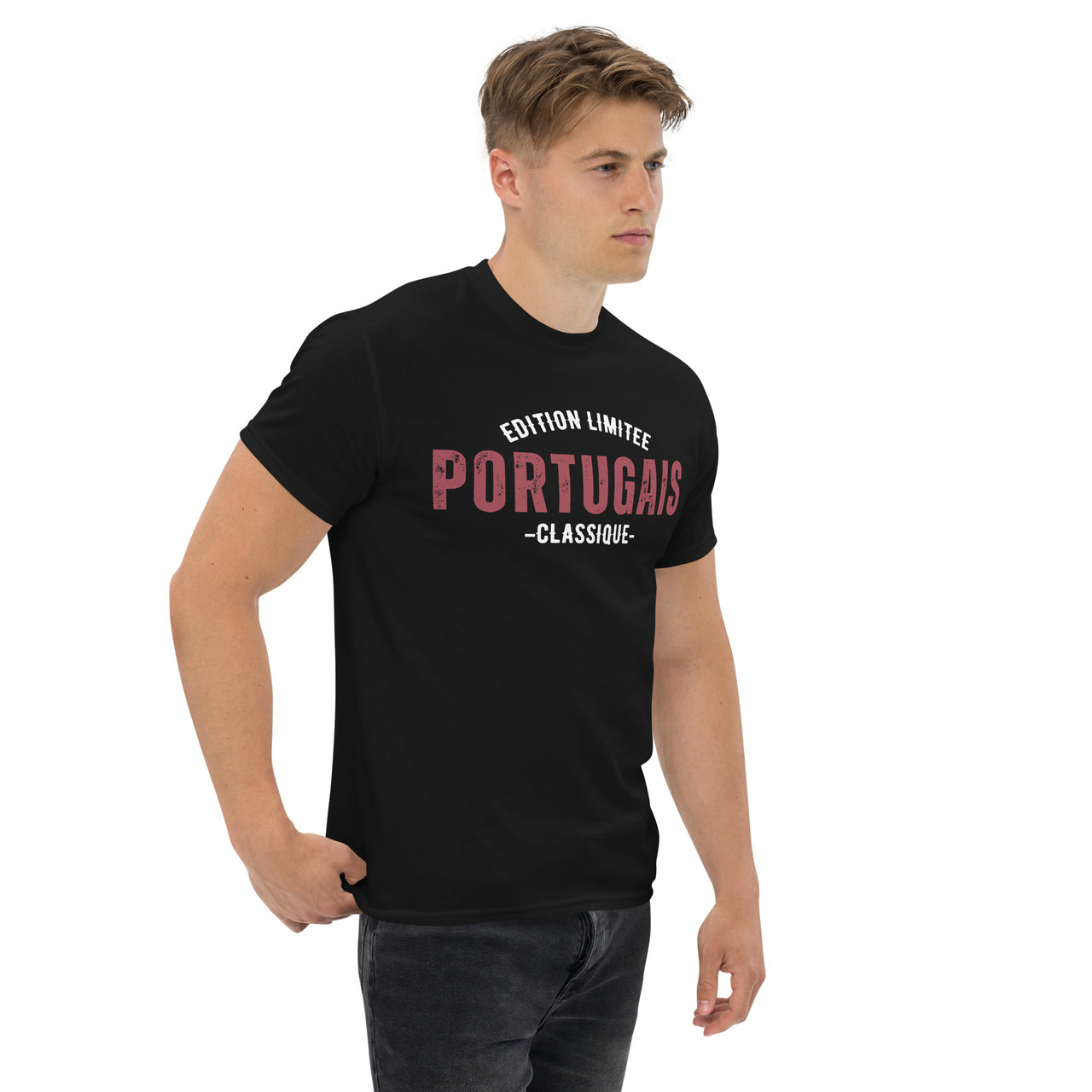 T-shirt Portugal anthracite - Édition limitée avec fierté