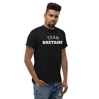 Thumbnail for T-shirt Bretagne chocolat noir - Fierté et humour local