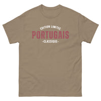 Thumbnail for T-shirt Portugal bleu marine dos - Édition limitée avec fierté