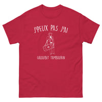 Thumbnail for T-shirt Provence noir dos - J'peux pas, j'ai galoubet tambourin