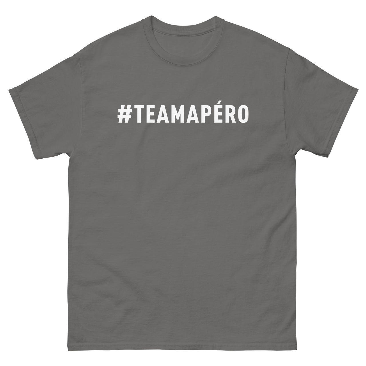 T-shirt Team Apéro bleu marine dos - design humoristique convivial